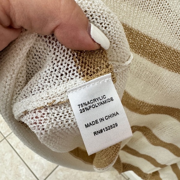 NEW Superdown Striped Sweater BROWN - Picture 8 of 9